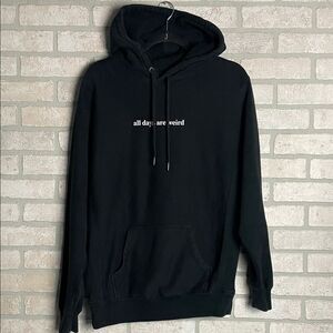 All Days Are Weird Black Hoodie